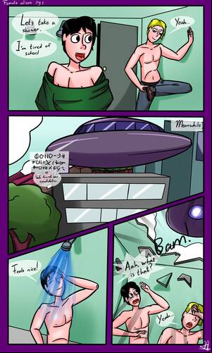Alien Comic Strip - Female Aliens comic porn | HD Porn Comics
