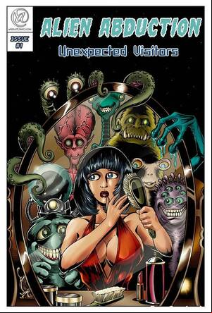Alien Comic Strip - eAdultComix- Alien Abduction - Porn Cartoon Comics